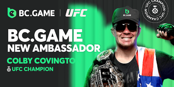 BC.GAME Announces UFC Welterweight Champion Colby Covington as New Brand Ambassador