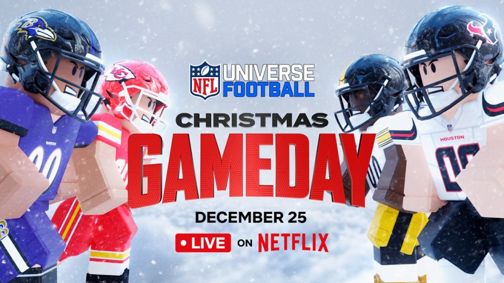 NFL Universe Football launches NFL Christmas Games on Netflix