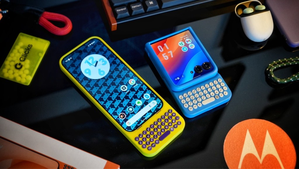 Clicks launches physical keyboards for Google Pixel, Motorola Razr and Samsung Galaxy