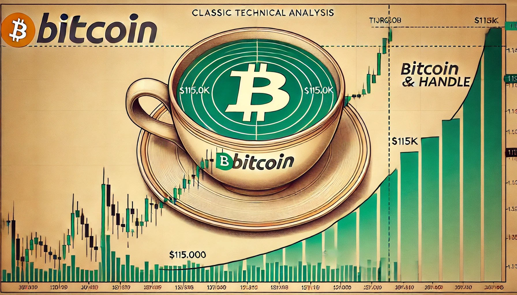 Bitcoin May Have Completed Cup And Handle Pattern Topping Just Shy Of $115K Target – Analyst