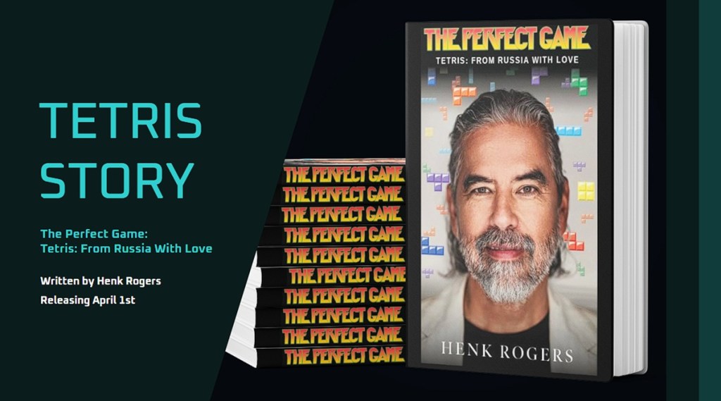 Henk Rogers will speak about his book, The Perfect Game - Tetris: From Russia with Love at Gamescom Latam