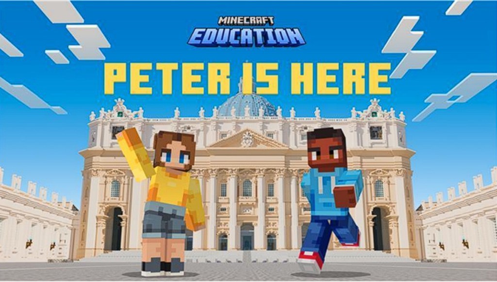 Minecraft Education launches replica of St. Peter's Basilica in the Vatican