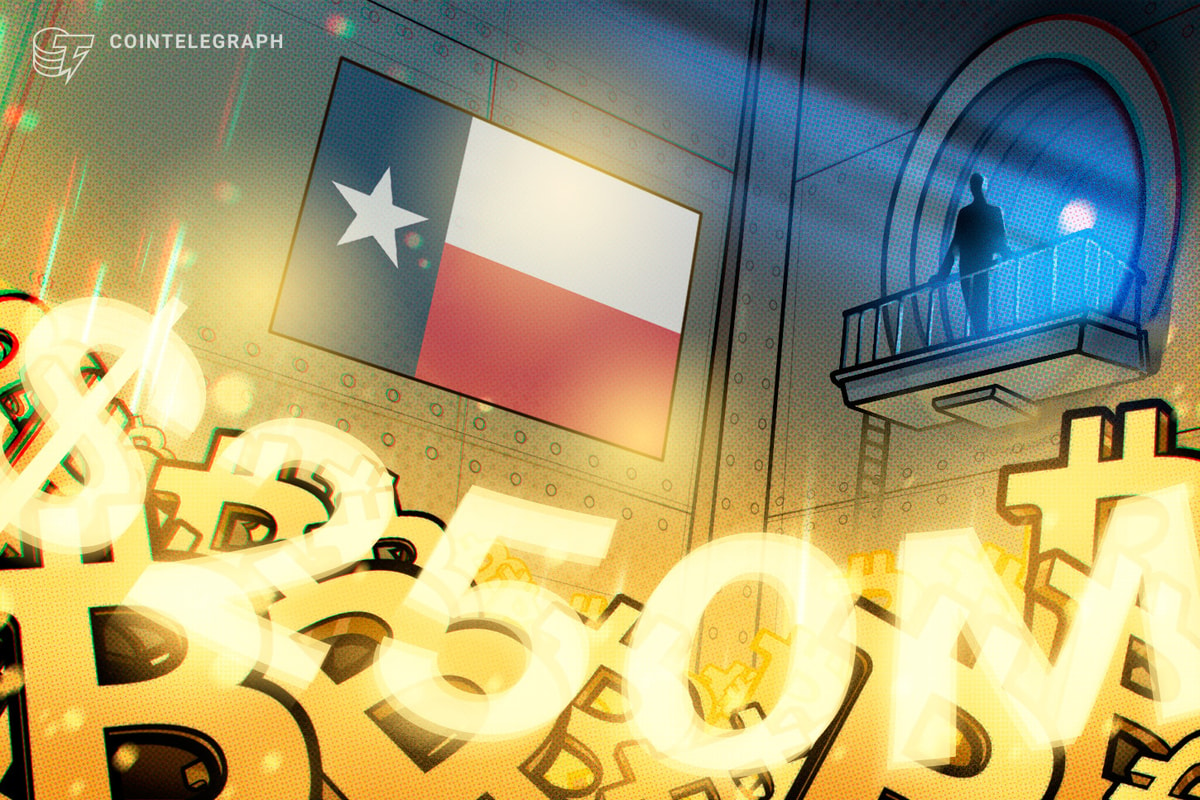 Texas lawmaker seeks to cap state’s proposed BTC purchases to $250M