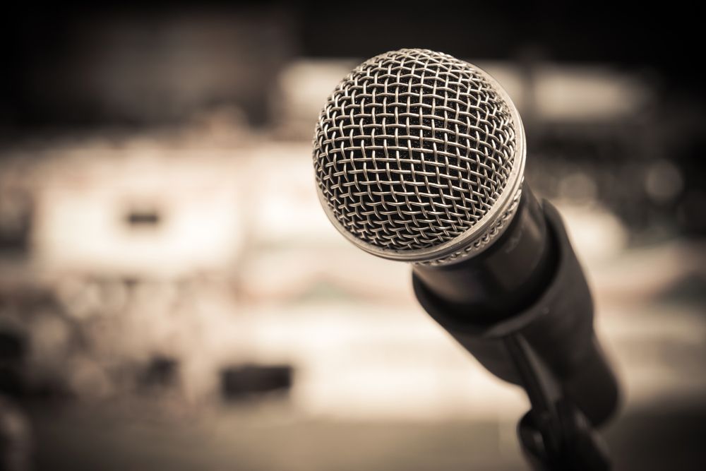 a microphone