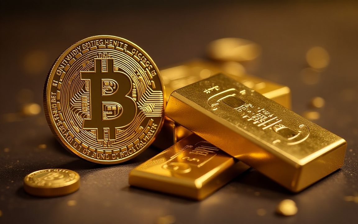 Bitcoin and Gold