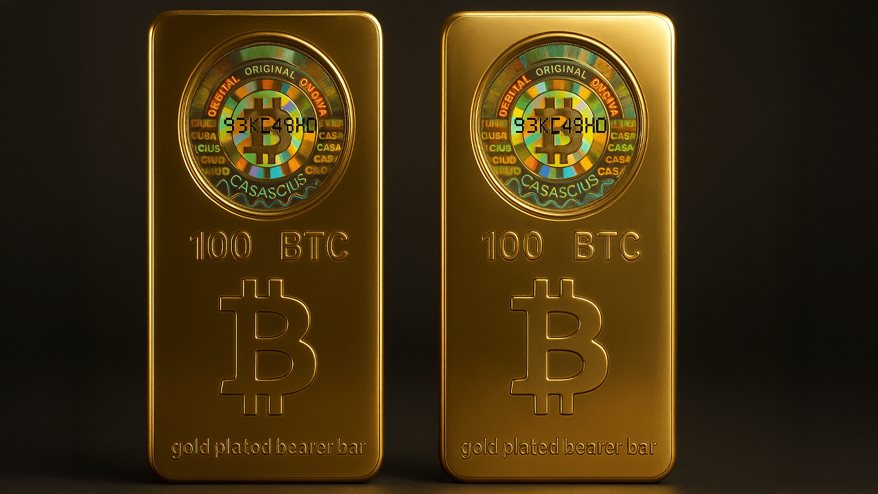 Casascius Treasure Unsealed: Two 100 BTC Bars Redeemed Amid Price Drop in April