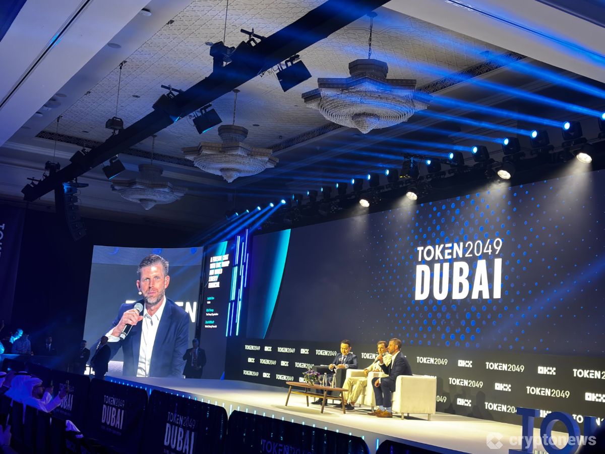 Eric Trump Slams Modern Financial System, Calls SWIFT “Broken” at Token2049 Dubai
