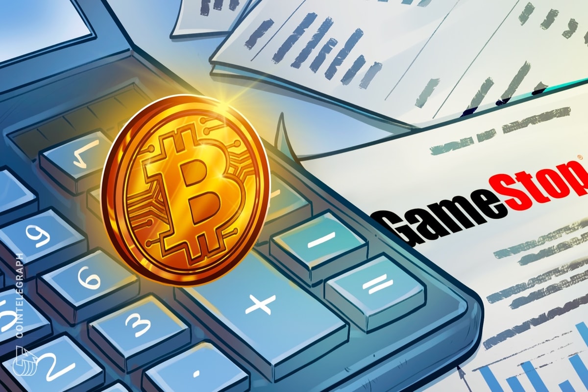 GameStop buys 4,710 Bitcoin as its first BTC investment.