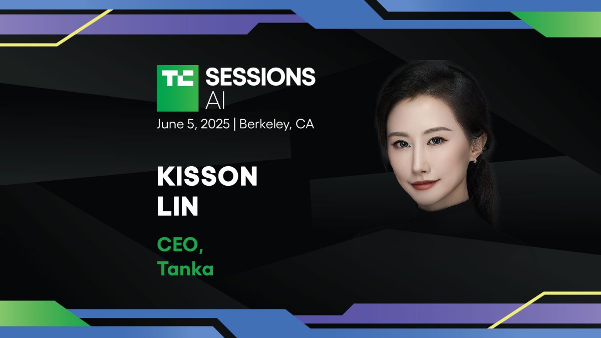 TechCrunch Sessions: AI Sepaker Kisson Lin