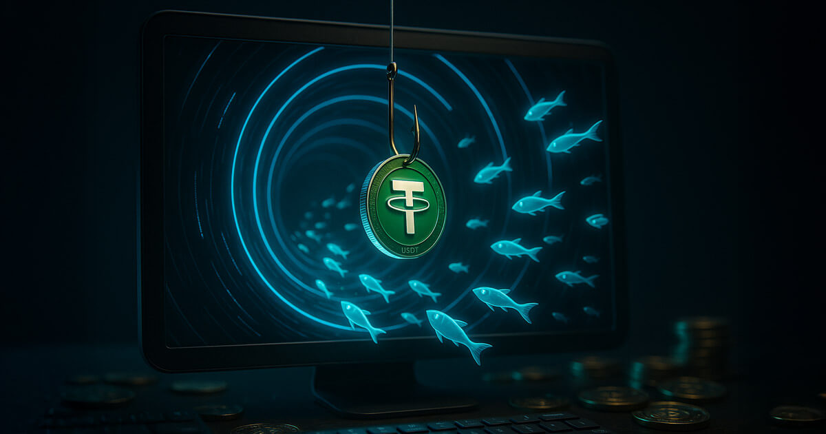 Trader loses $2.5M USDT after falling for address poisoning scam twice