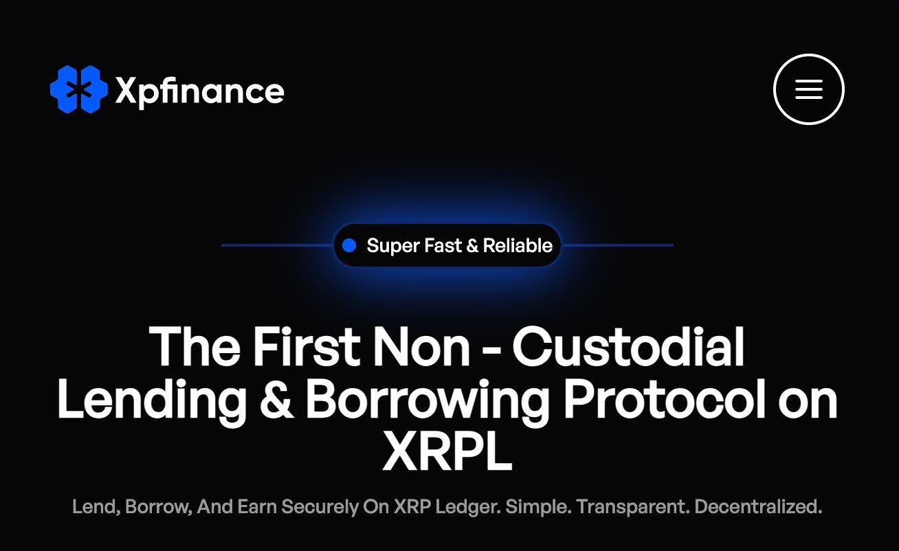 Xpfinance Secures a $200,000 Seed Funding to Launch a Non-Custodial Lending Platform on the Ripple ($XRP) Ledger