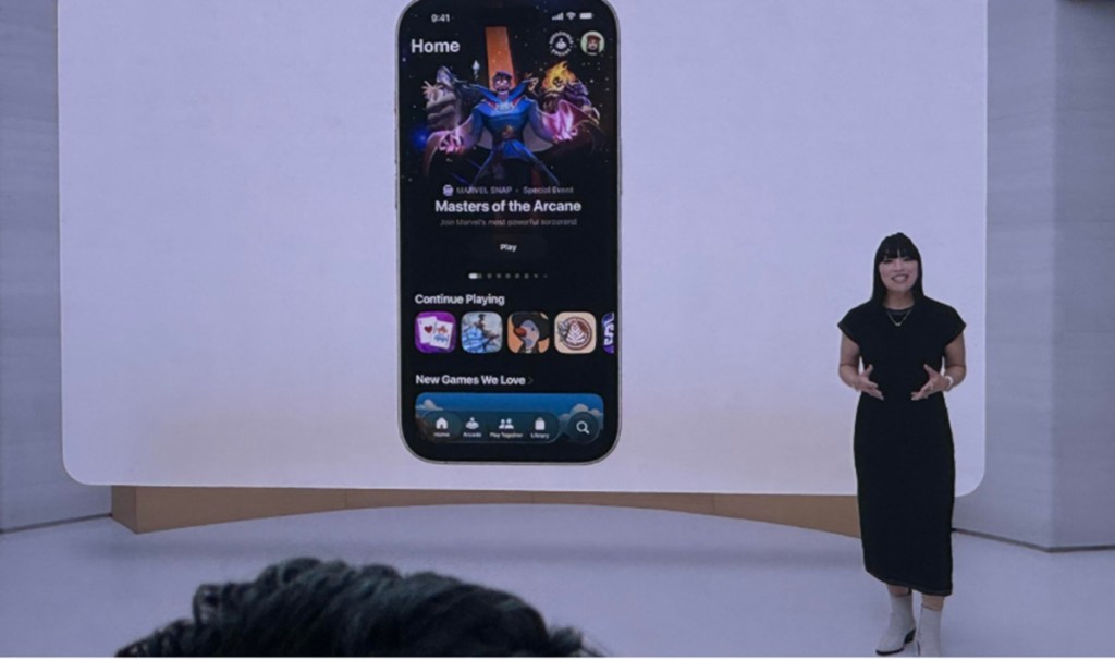 Apple starts a new app that serves as a gaming hub