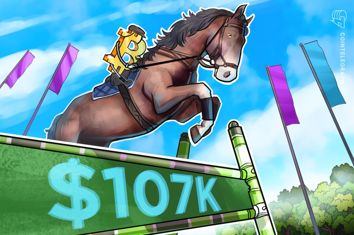 Bitcoin dropping to $107K is likely before new all-time highs
