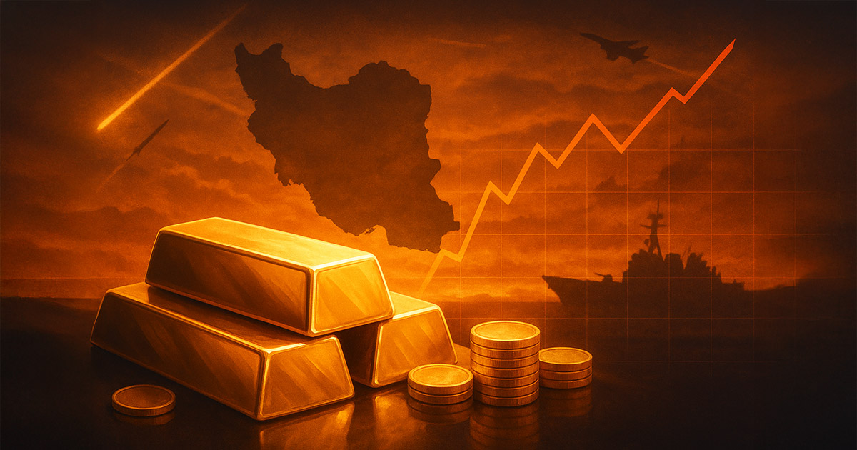 Gold price nears all-time high amid fears of broader regional Middle Eastern conflict