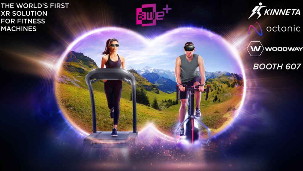 Kinneta shows off VR fitness workouts that take the boredom out of exercise