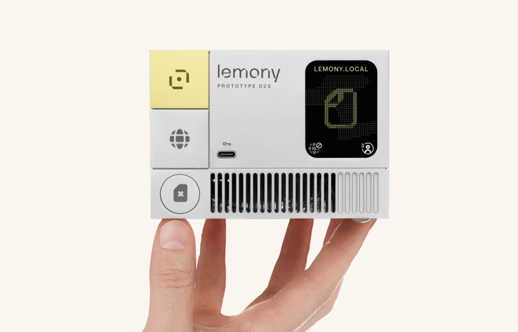 Lemony is a plug-and-play device for secure on-premise AI