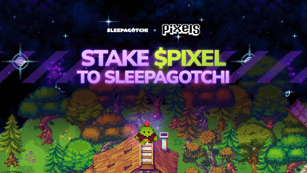 Pixels takes its multi-game Web3 staking system to Telegram via Sleepagotchi