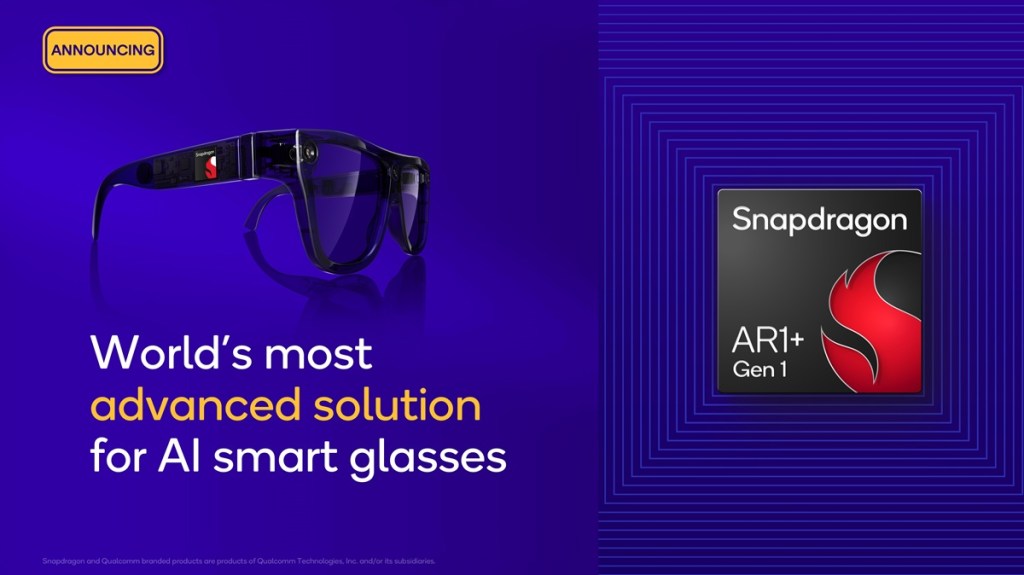 Qualcomm shares its vision for the future of smart glasses with on-glass Gen AI