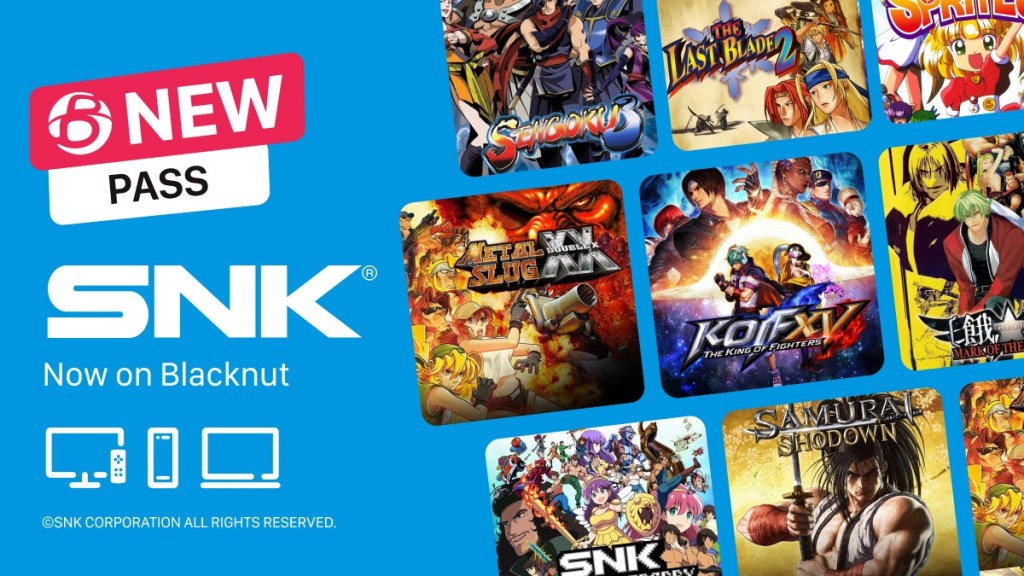 SNK's big franchises will debut on Blacknut cloud gaming service