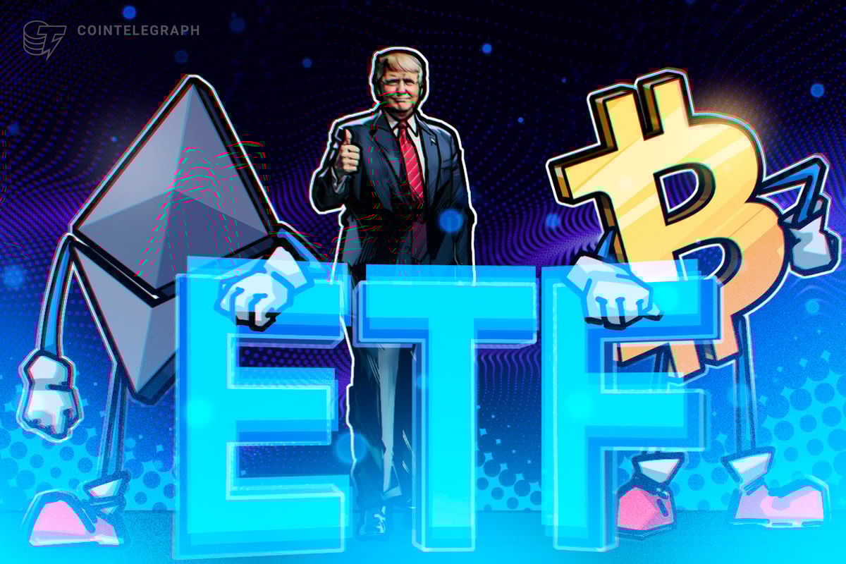 Trump’s Truth Social files for dual Bitcoin and Ether ETF