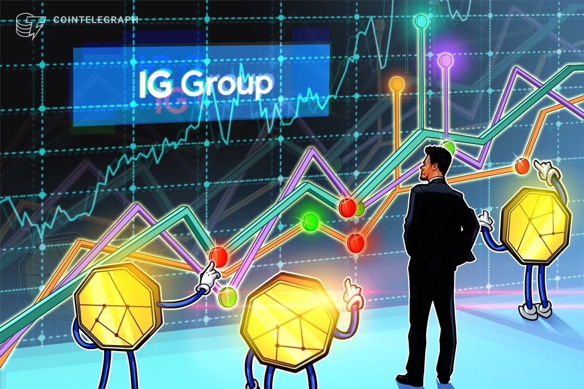 UK-listed IG rolls out crypto trading to retail investors